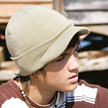 cappellino bambino esco army knitted