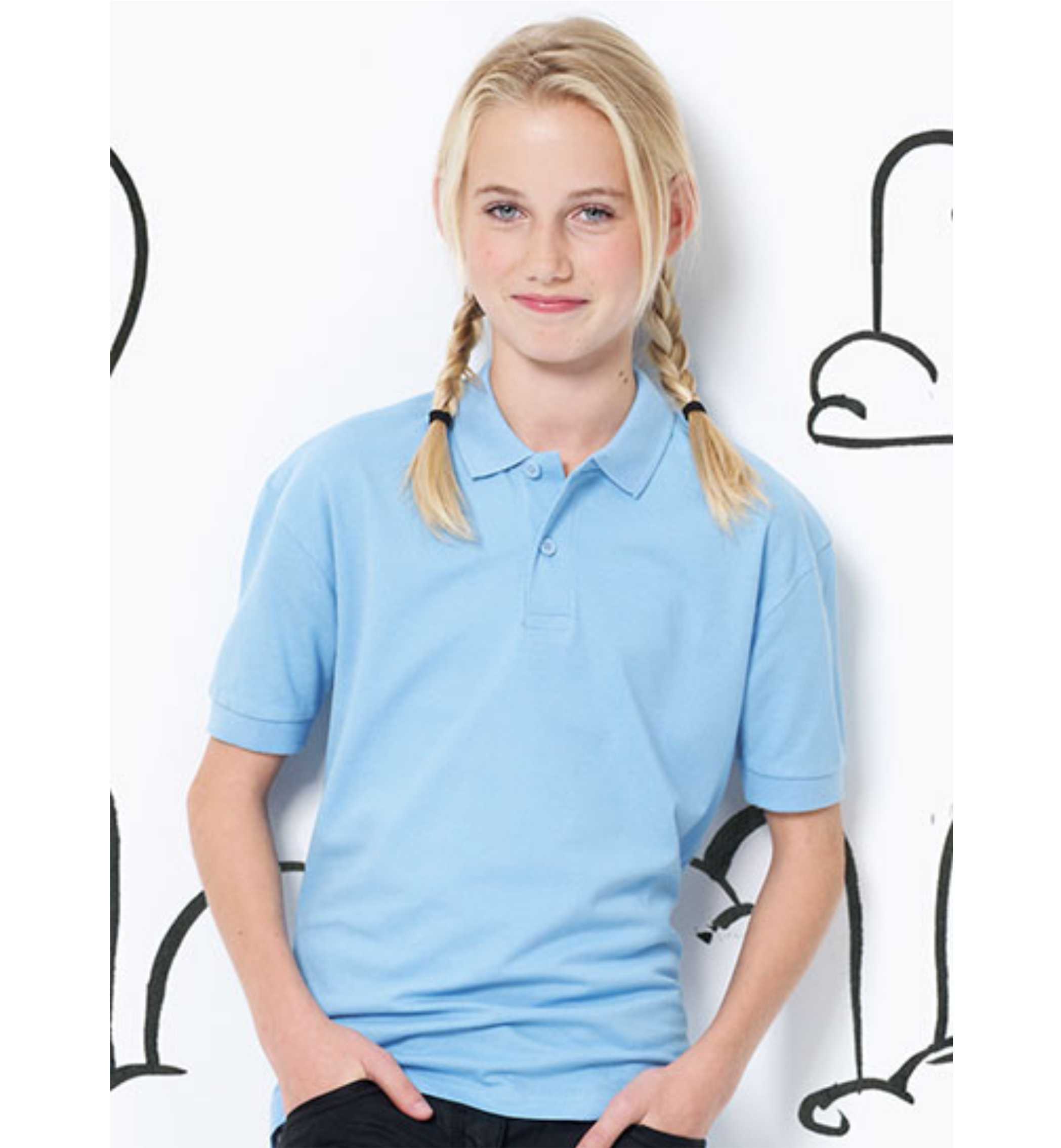 Kids' Cotton Polo