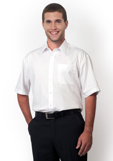 Camicia Uomo Oxford Maniche Corte