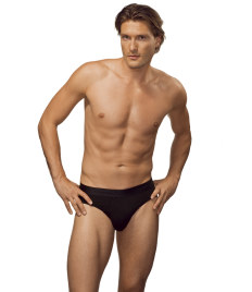 stretch cotton brief Man