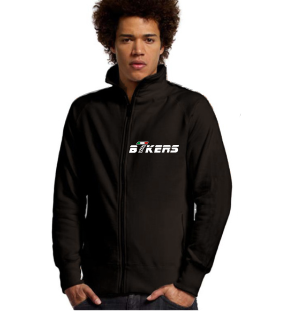 Felpa zip intera 7BIKERS